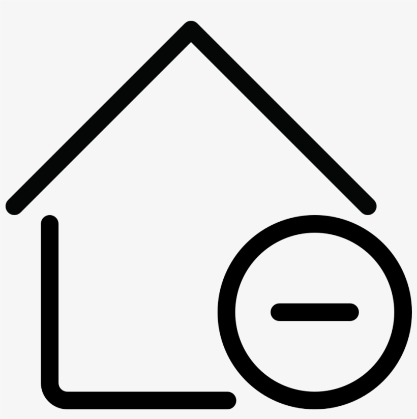 Building Home Minus, transparent png #6609934