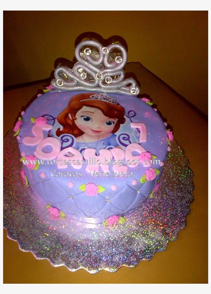Torta Princesa Sofia Decoracion Design Bild, transparent png #6610084