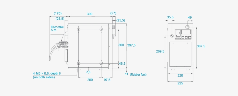Dimensions Laser Head, transparent png #6610413