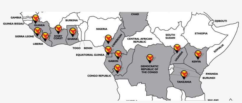 Africa Map English, transparent png #6610677