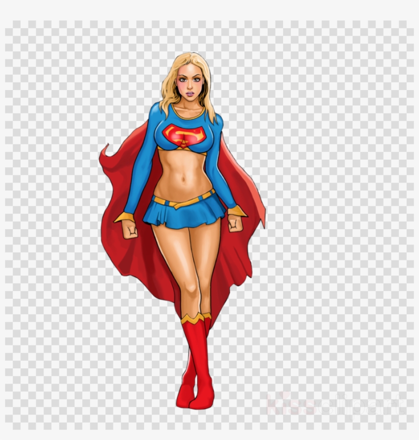 Comic Supergirl Transparent Clipart Superwoman Kara, transparent png #6611650