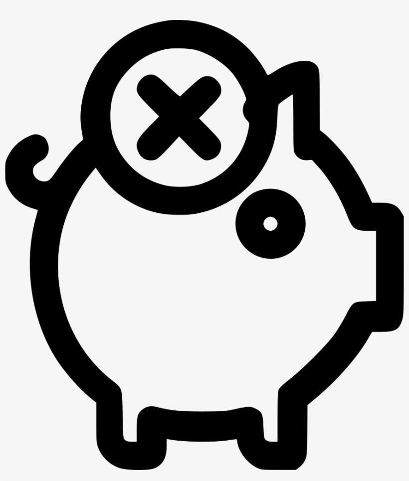 Cancel Piggy Bank Comments, transparent png #6614099