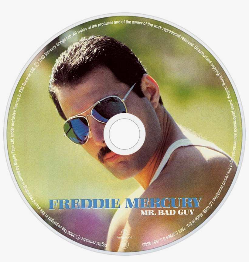 Freddie Mercury Solo Cd Disc Image, transparent png #6614470