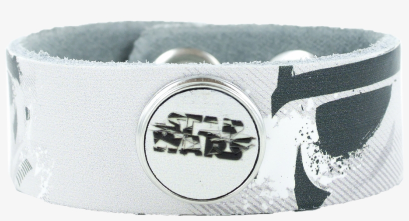 Brushed Stormtrooper Bracelet White, transparent png #6614842