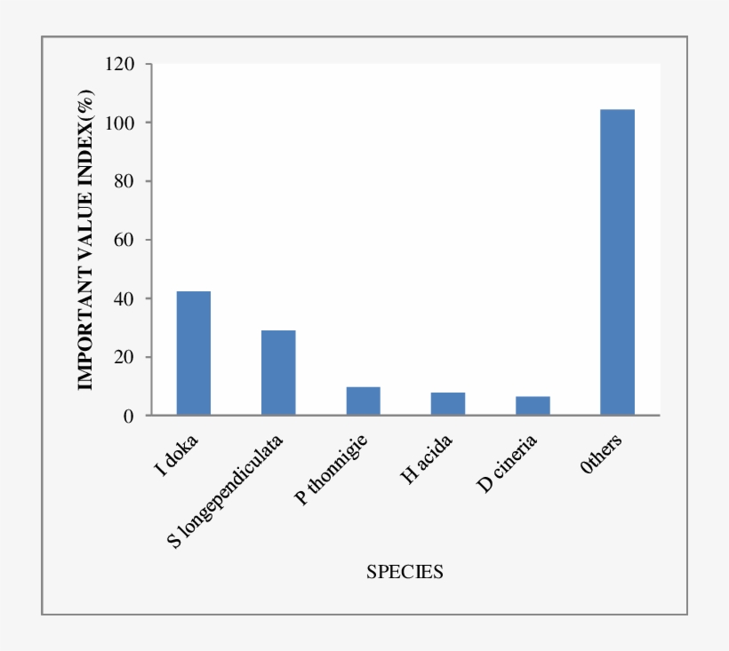 Important Dominants Woody Species In The Disturbed, transparent png #6616142