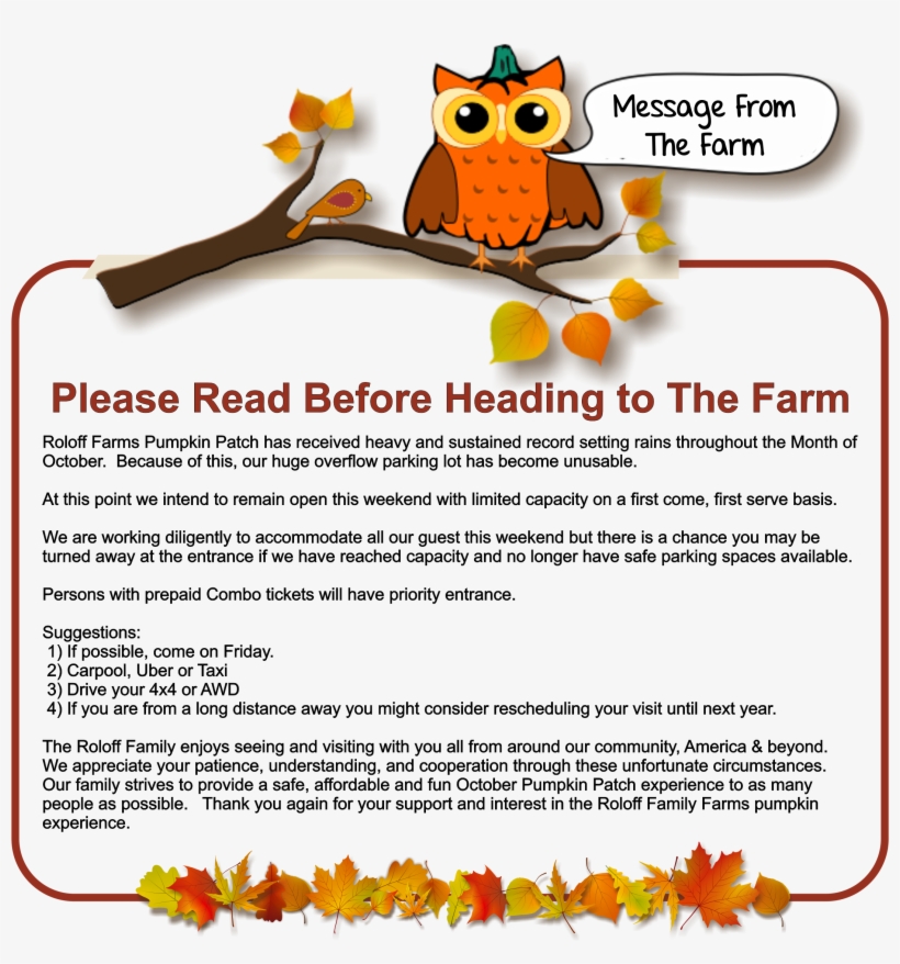 Pumpkin Season Message Last Weekend, transparent png #6621889