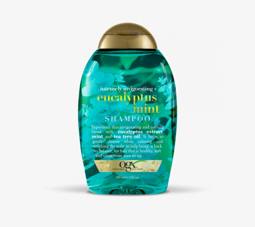 Ogx Eucalyptus Mint Shampoo 385ml Image, transparent png #6622646