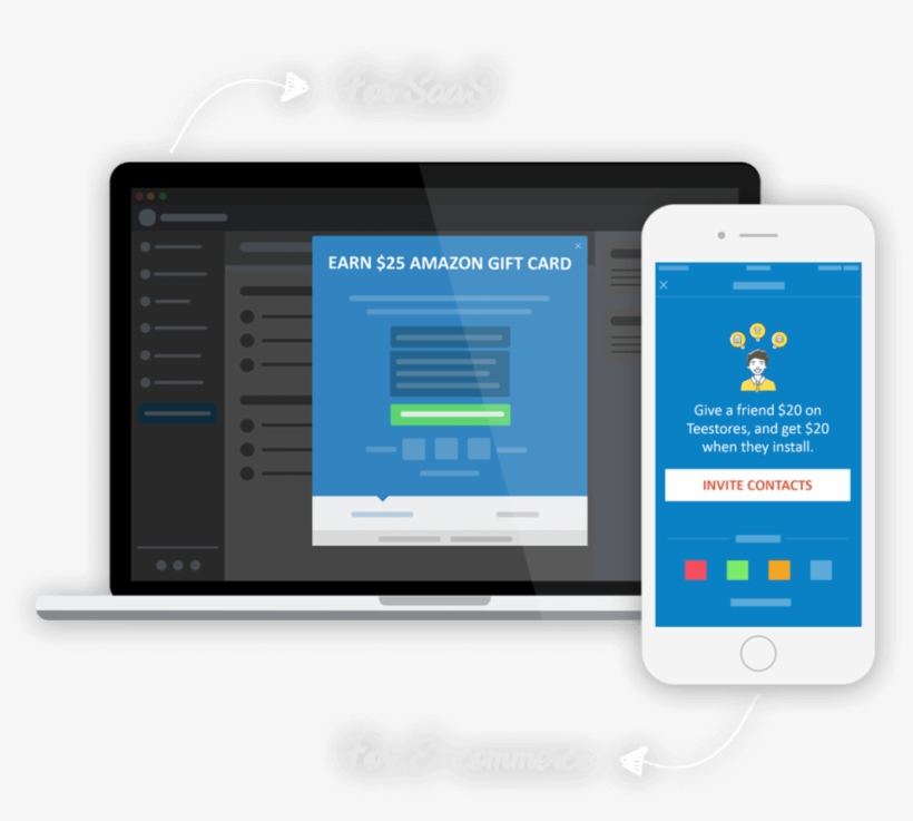 Referral Program Software For Saas And Mobile Apps, transparent png #6622651