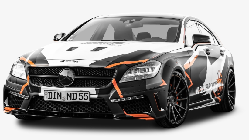 Mercedes Benz Cls 500 Black Car Png Image, transparent png #6622854