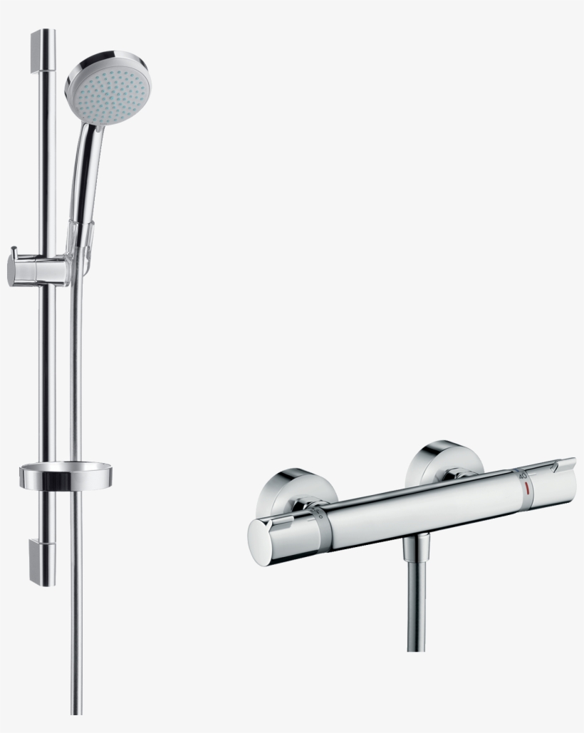 Shower System Vario With Ecostat Comfort Thermostatic, transparent png #6623859