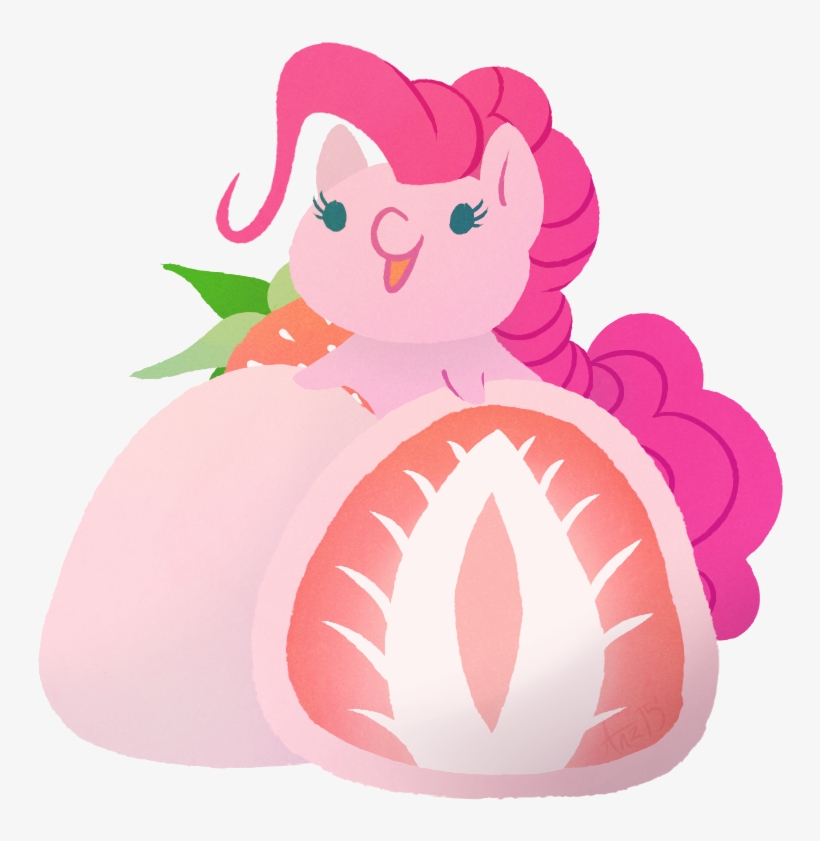 Anzicorn, Chibi, Food, Mochi, Pinkie Pie, Pony, Safe,, transparent png #6623951