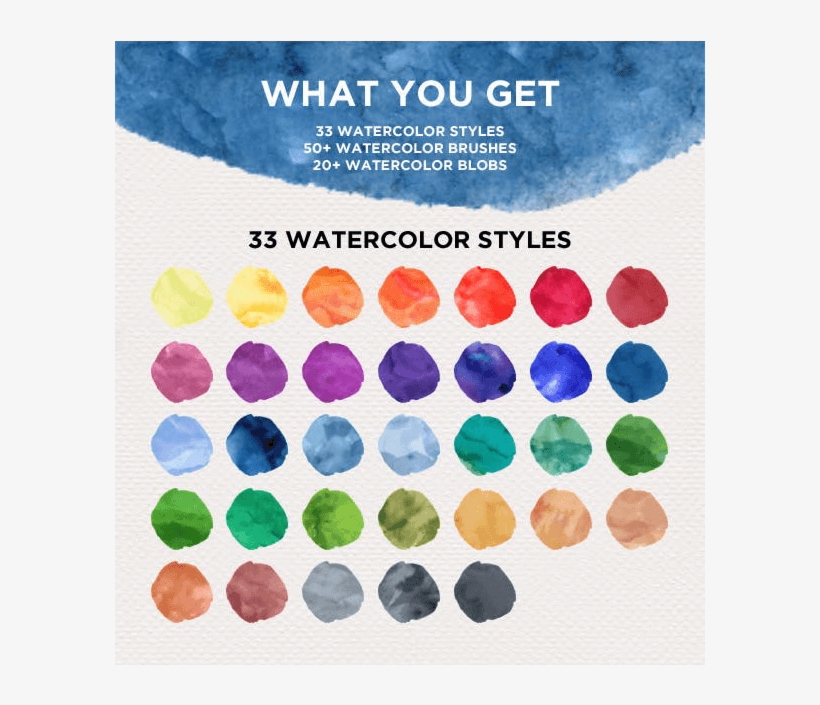 Watercolor Design Kit, transparent png #6626402