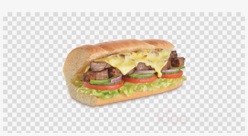 Steak Subway Clipart Subway Cheesesteak Submarine Sandwich, transparent png #6626573