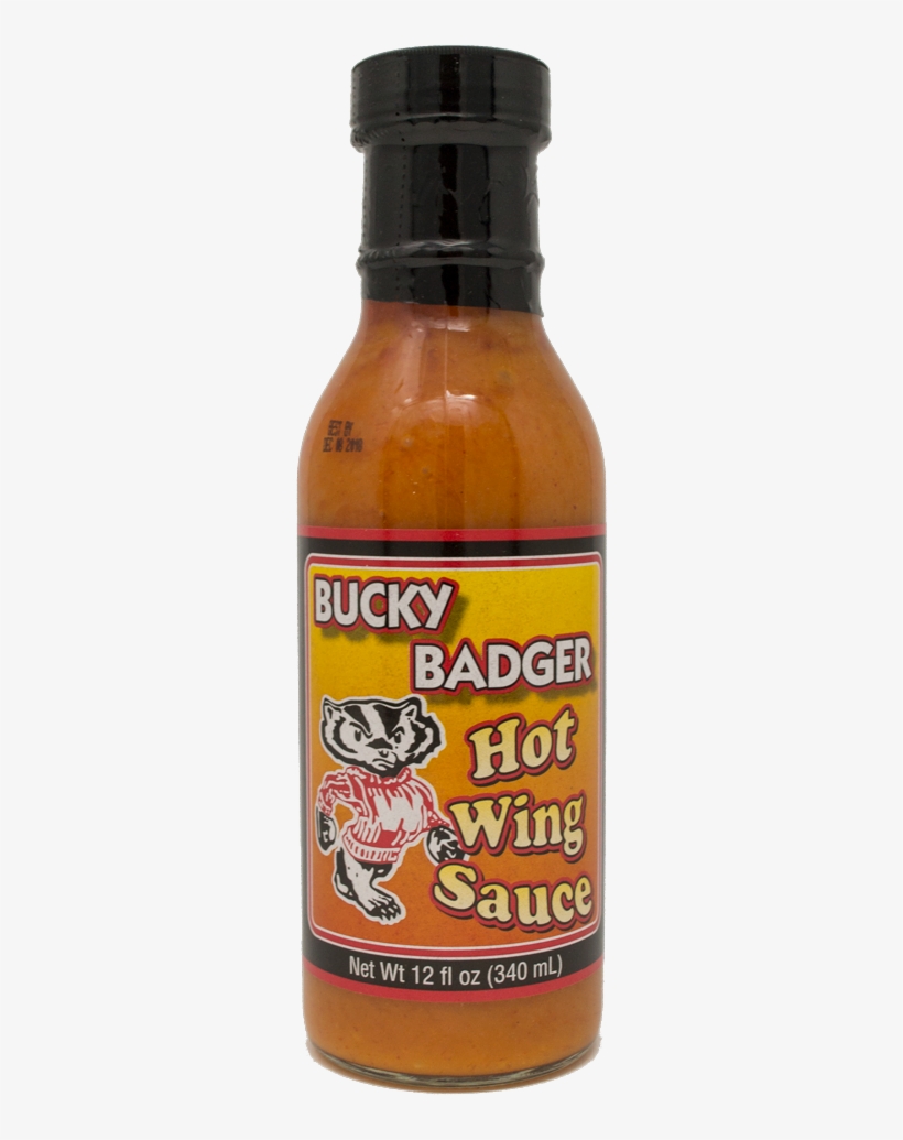 Bucky Badger Hot Wing Sauce, transparent png #6628211