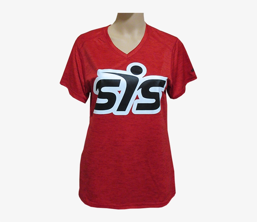Sis Tonal Blend Ladies V Neck Tee, transparent png #6628647