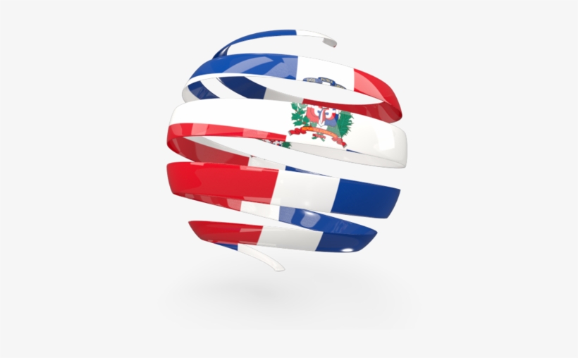 Illustration Of Flag Of Dominican Republic, transparent png #6629213