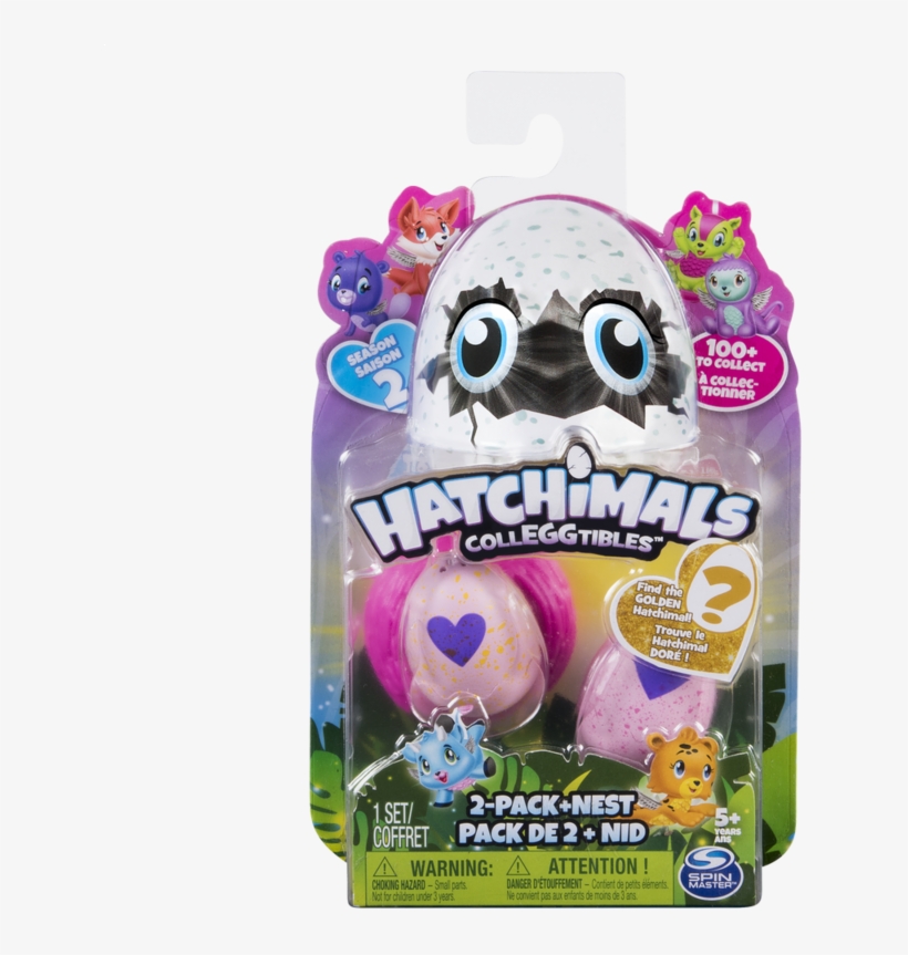 Набор Hatchimals Из Гнезда И Двух Коллекционных Фигурок, transparent png #6631083