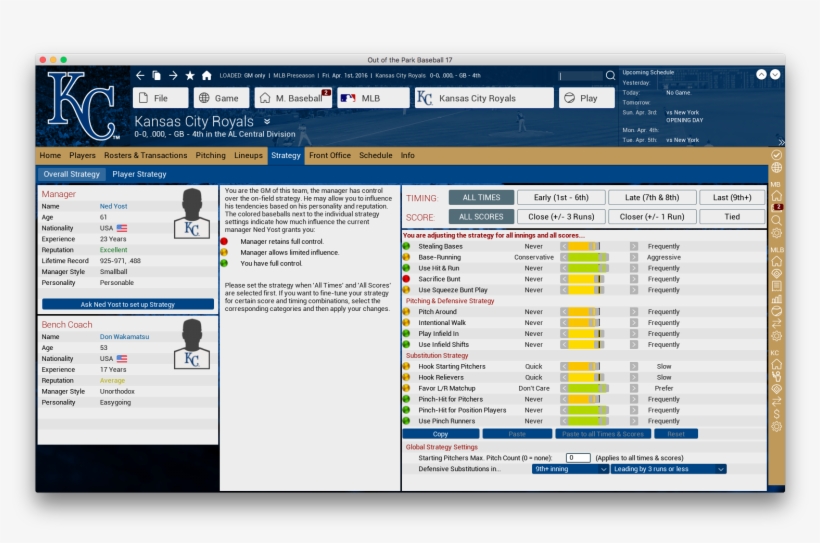 Ootp 17 2016 Royals, transparent png #6631141
