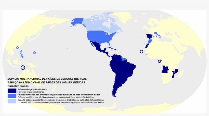 Países De Lengua Ibérica, transparent png #6631143