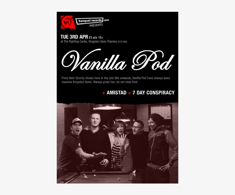 Vanilla Pod / The Amistad / 7 Day Conspiracy, transparent png #6632063