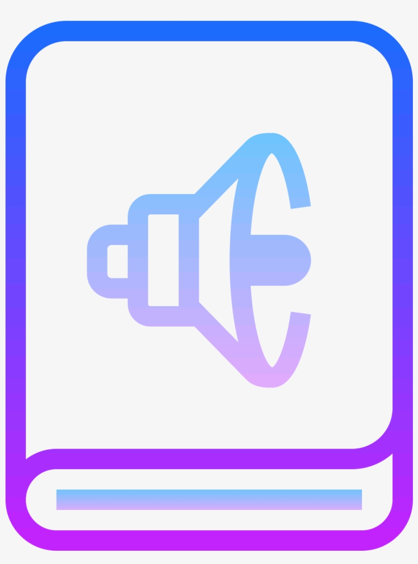 Livre Audio Icon, transparent png #6632135