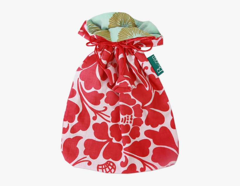 Prada Red Drawstring Bag, Medium, transparent png #6632663