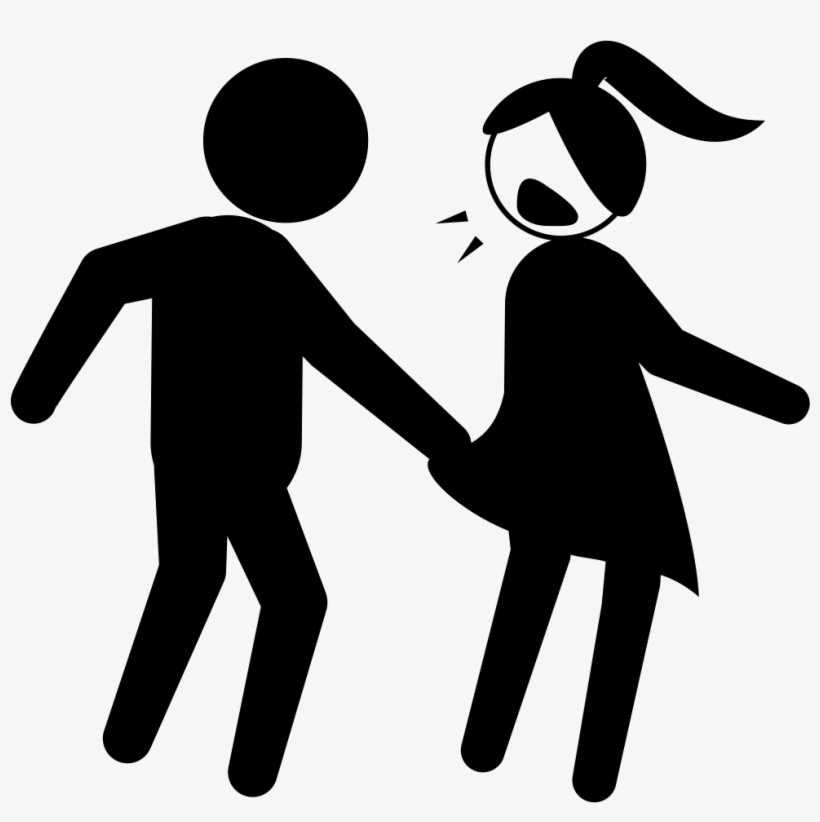 Man Stealing A Helpless Woman Comments, transparent png #6634081