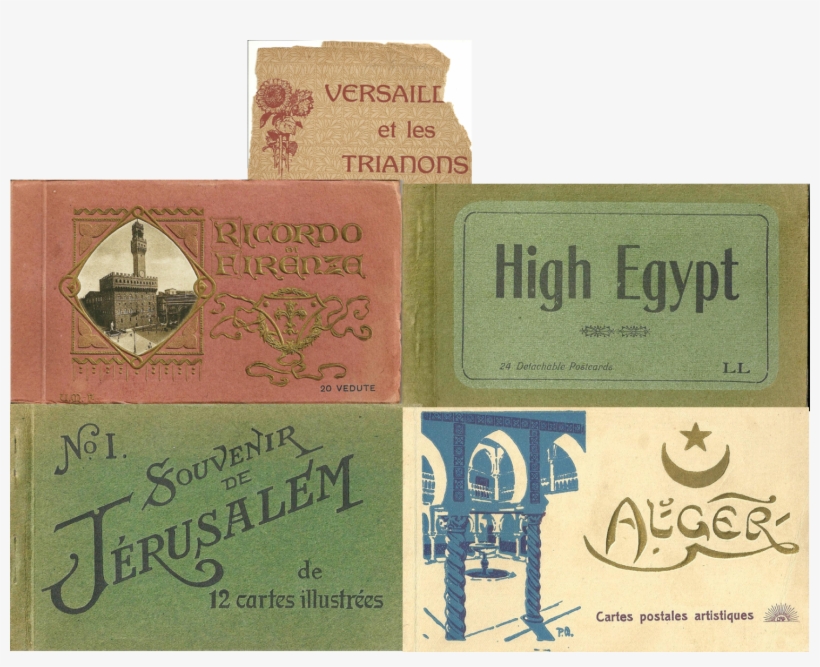 Vintage Postcard Books Together, transparent png #6636576