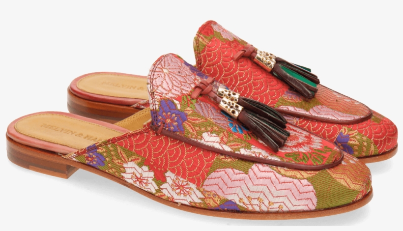Mules Scarlett 2 Textile Glory Cherry, transparent png #6638687