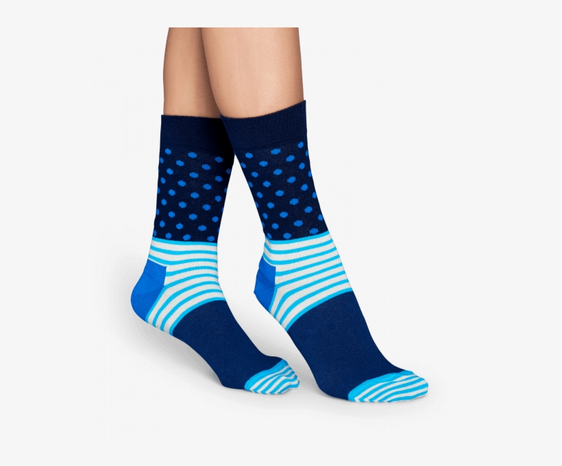 Stripes & Dots Sock, transparent png #6639616
