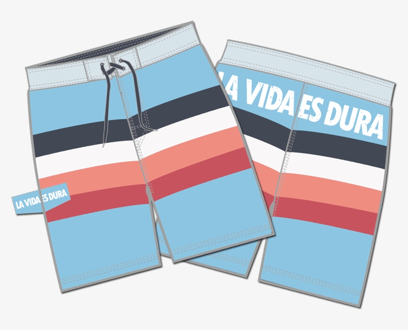 Surf Shorts Stripes, transparent png #6639667