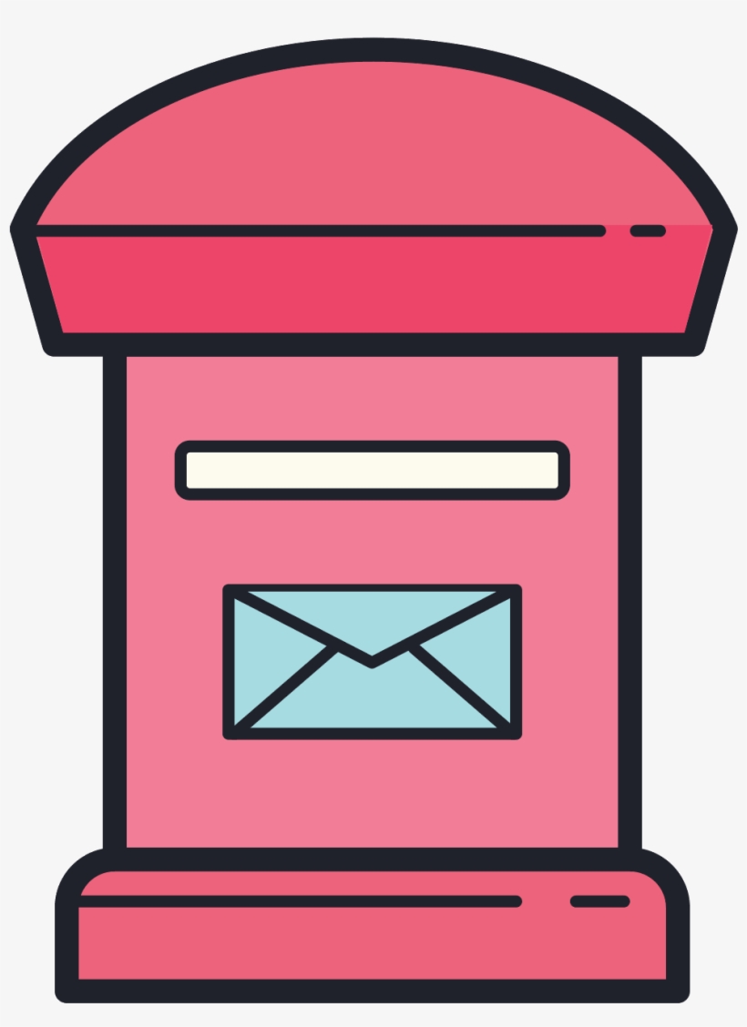 This Is A Picture Of A Mailbox, transparent png #6640800