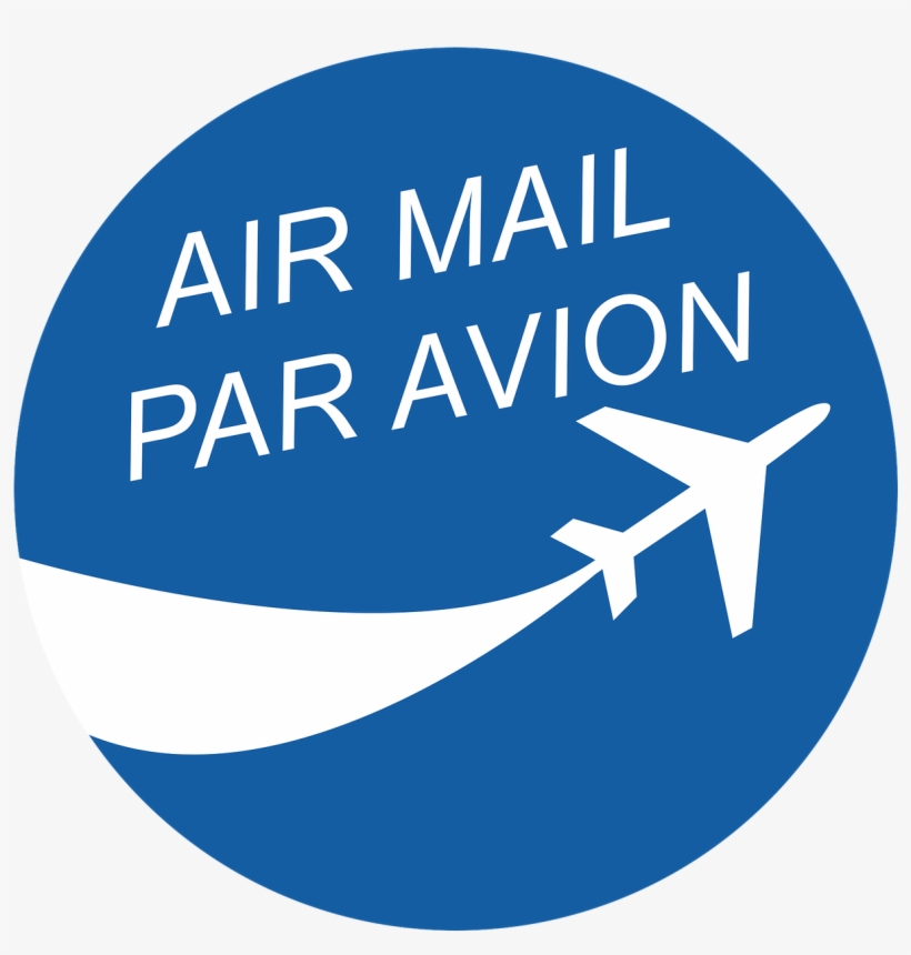 Air Mail,par Avion,logo,icon,free Pictures, Free Photos,, transparent png #6641191