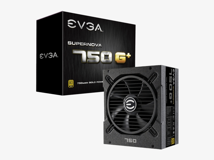 Evga 120 Gp 0750 X1 Supernova 750 G1 , 80 Plus Gold, transparent png #6643270