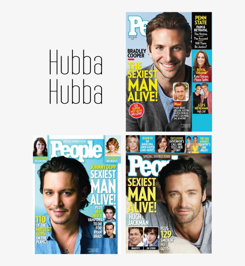 People Magazine Sexiest Man Alive Issue, transparent png #6643273