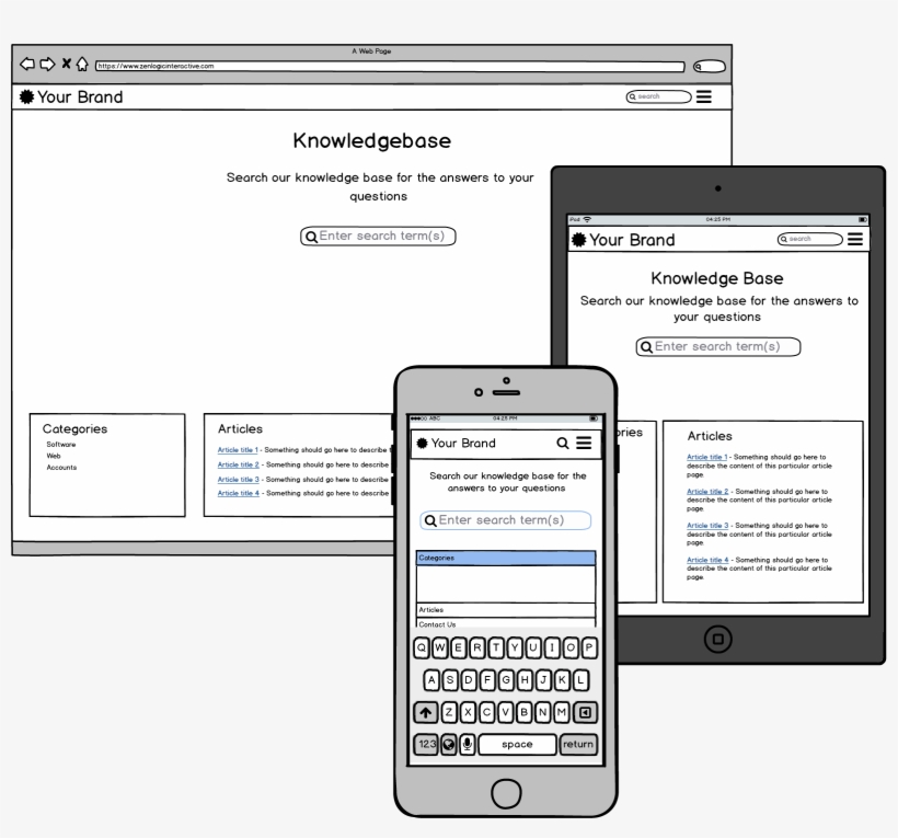 Mobile Tablet Browser Window Mockup, transparent png #6643914