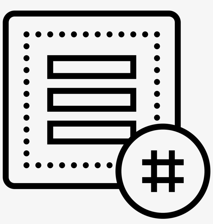 Hashtag Działalność Rss Icon, transparent png #6643971