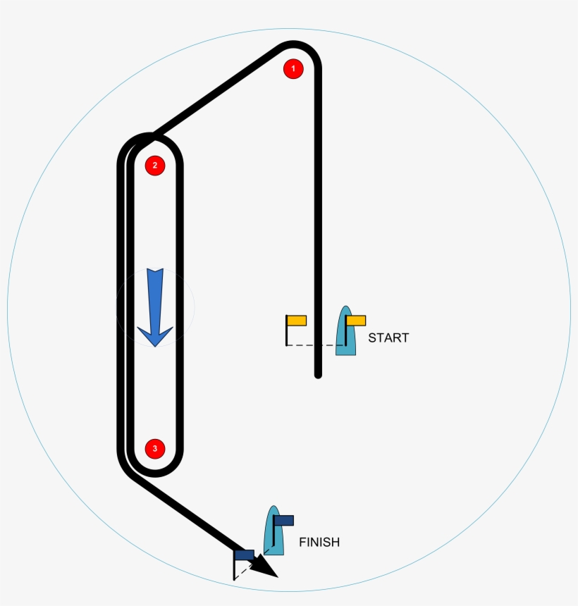 1996 Olympic Sailing Course Zo And Xo, transparent png #6644249