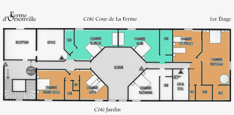 View Bed And Breakfast Plan, transparent png #6644490