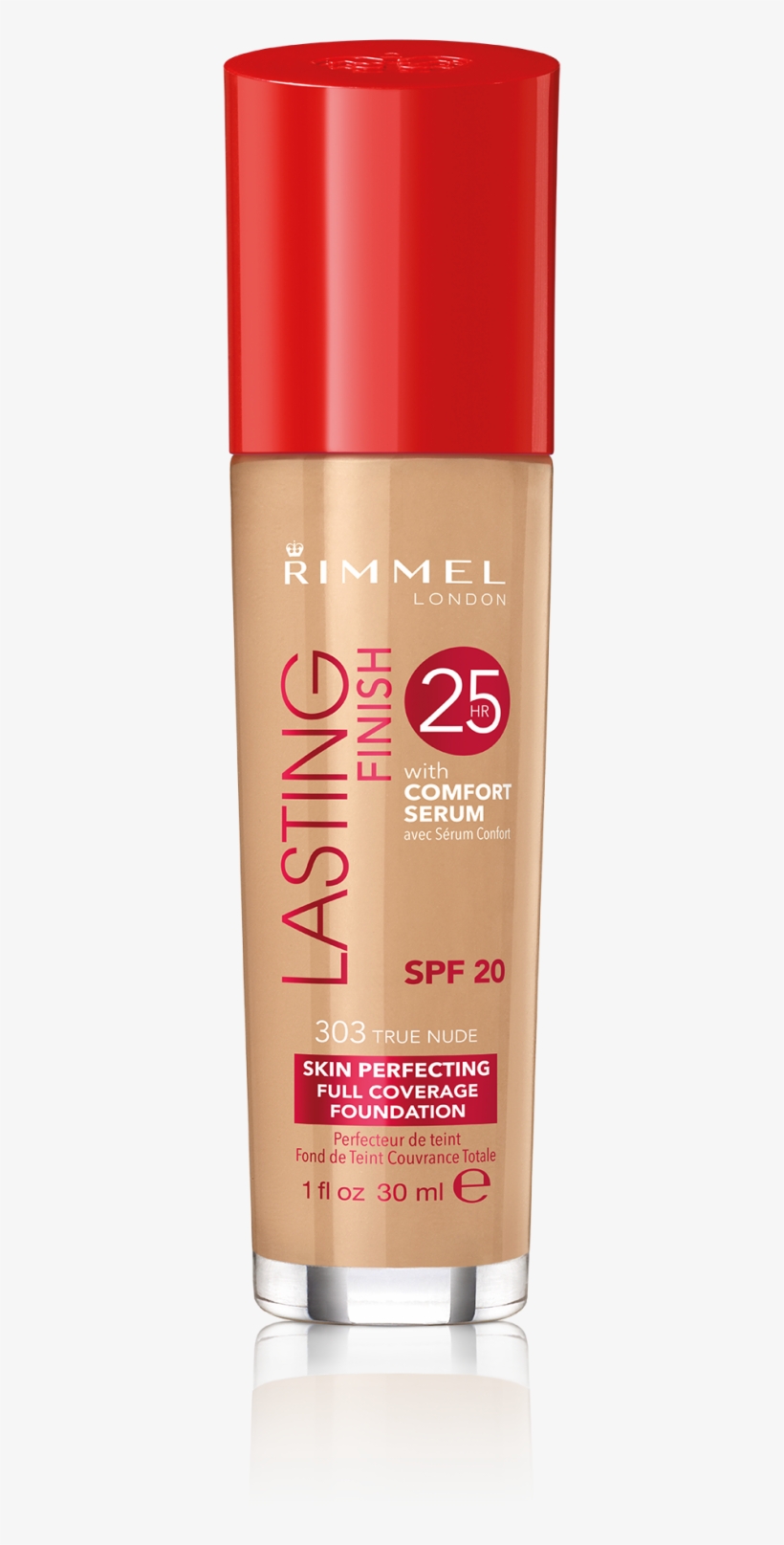 Lasting Finish 25h Foundation With Comfort Serum, transparent png #6644794