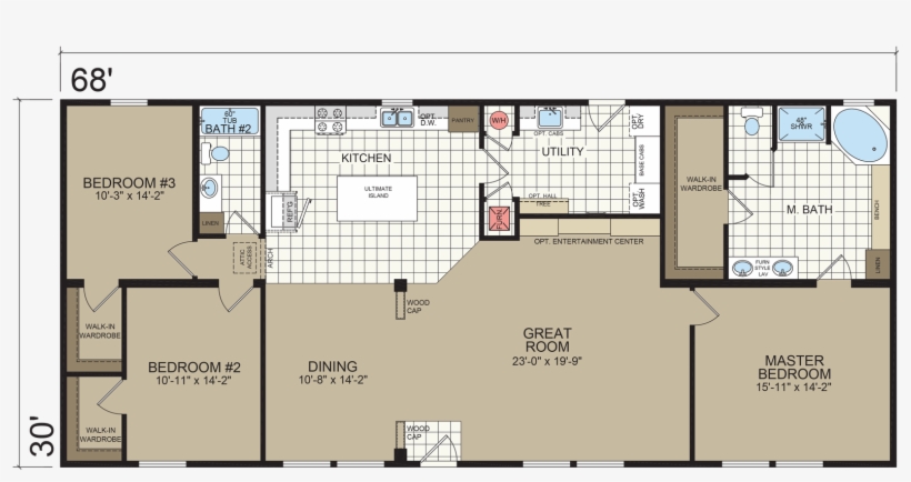 Barclay 6809 Built By Dutch Housing In Topeka, In, transparent png #6644795