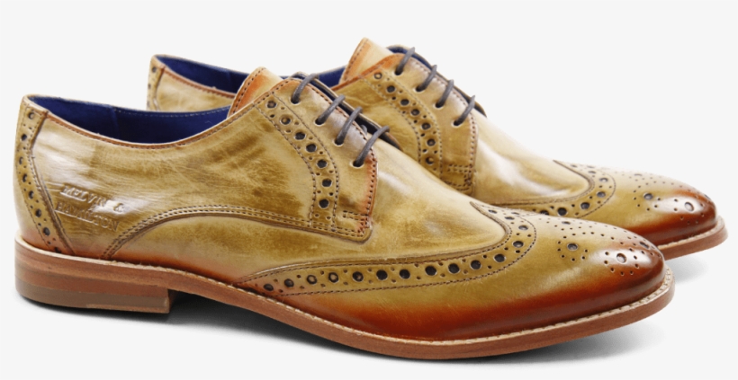 Derby Shoes Amelie 3 Crust Cedro Orange Finish Ls, transparent png #6644970