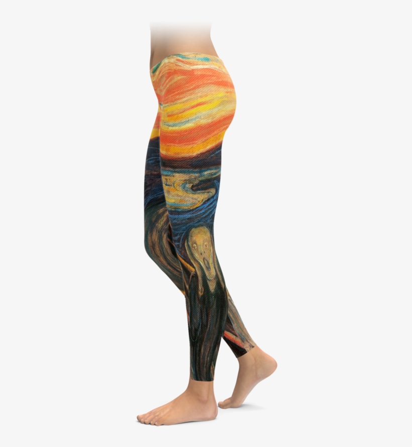 The Scream Leggings, transparent png #6645468