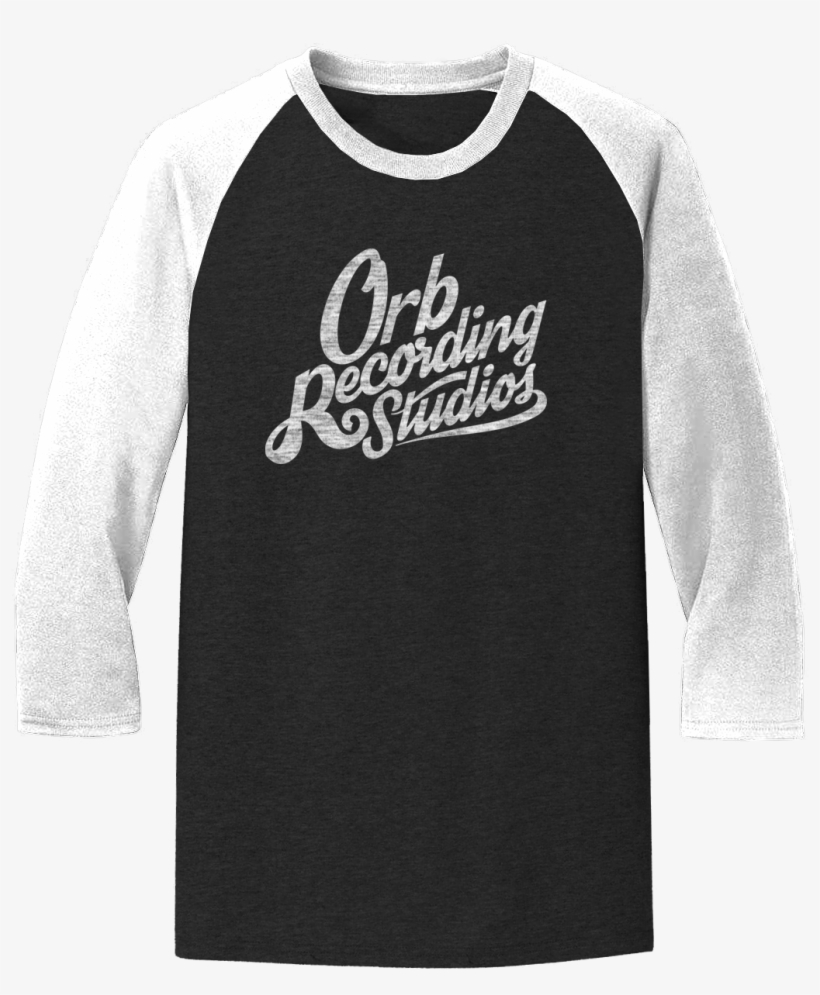 Orb Logo Ragland Tee White & Black, transparent png #6647087