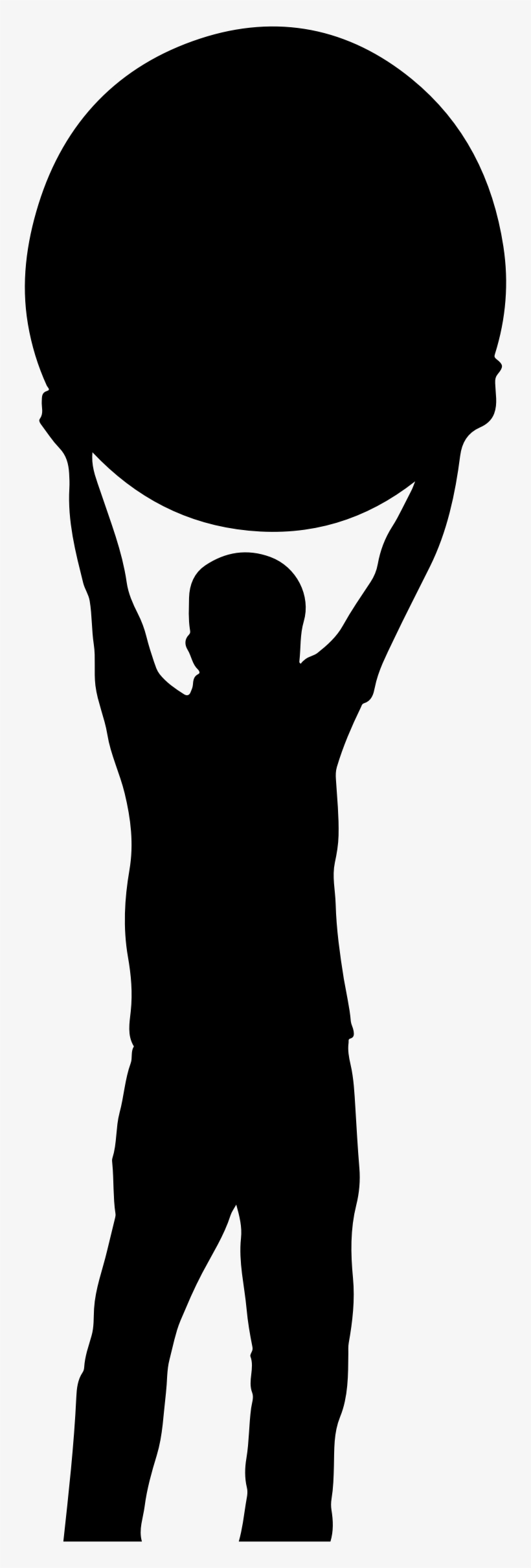 This Free Icons Png Design Of Man Holding Up Orb, transparent png #6647689