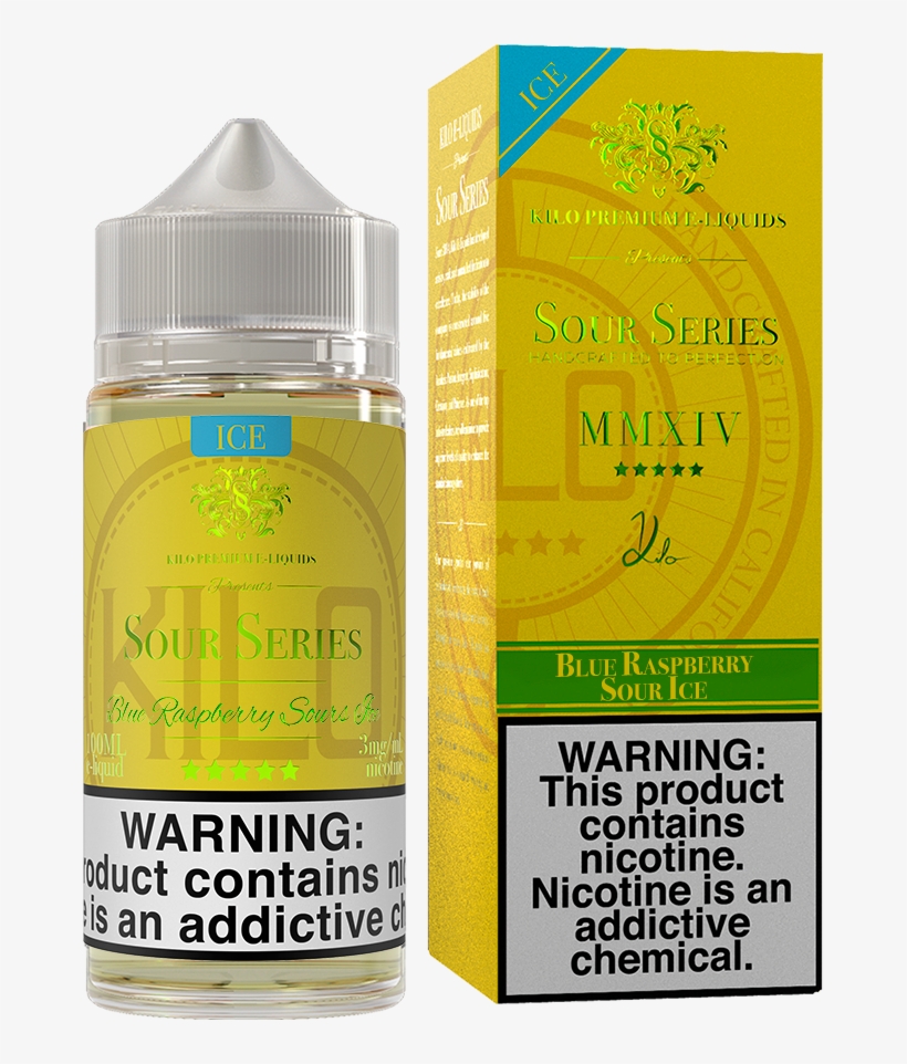 Kilo Sour Series Iced E-liquid 100ml, transparent png #6649197