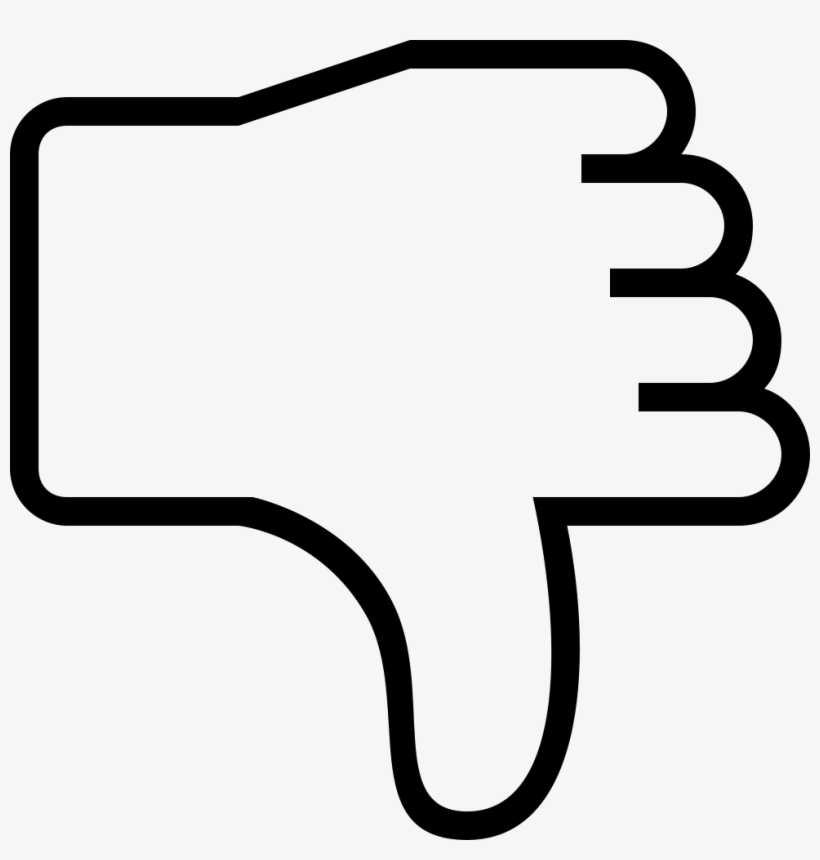 Dislike Png Download, transparent png #6650465