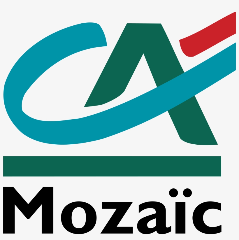 Credit Agricole Mozaic Logo Png Transparent, transparent png #6652243