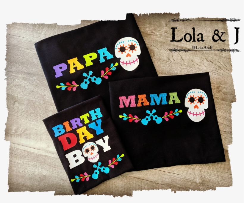 Coco Movie Birthday Boy Mama Papa Family, transparent png #6654487