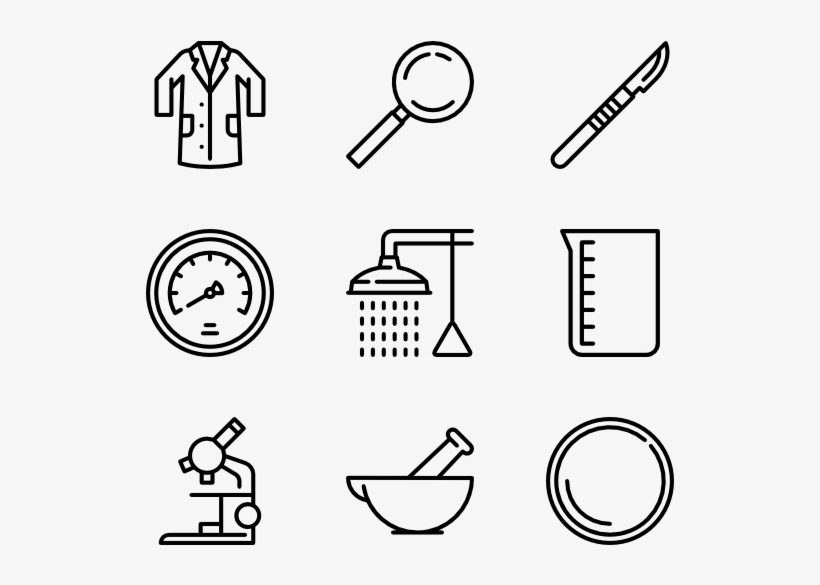 Clip Library Stock Lab Vector Equipment, transparent png #6654661